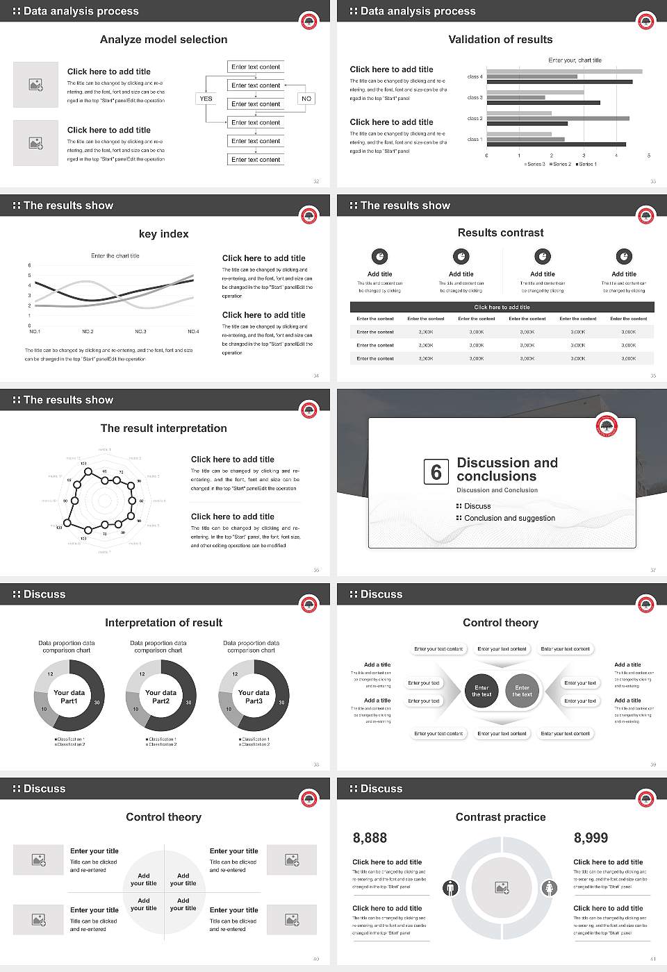 South College Asheville Graduation Thesis Defense PPT Template16:9 ratio PPT effect preview image5