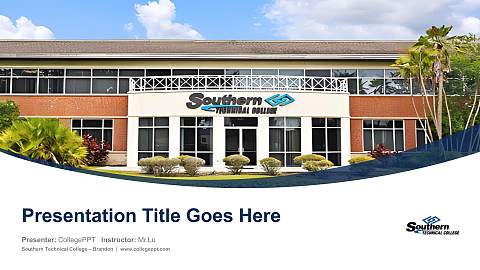Southern Technical College – Brandon Course/Courseware Creation PPT Template