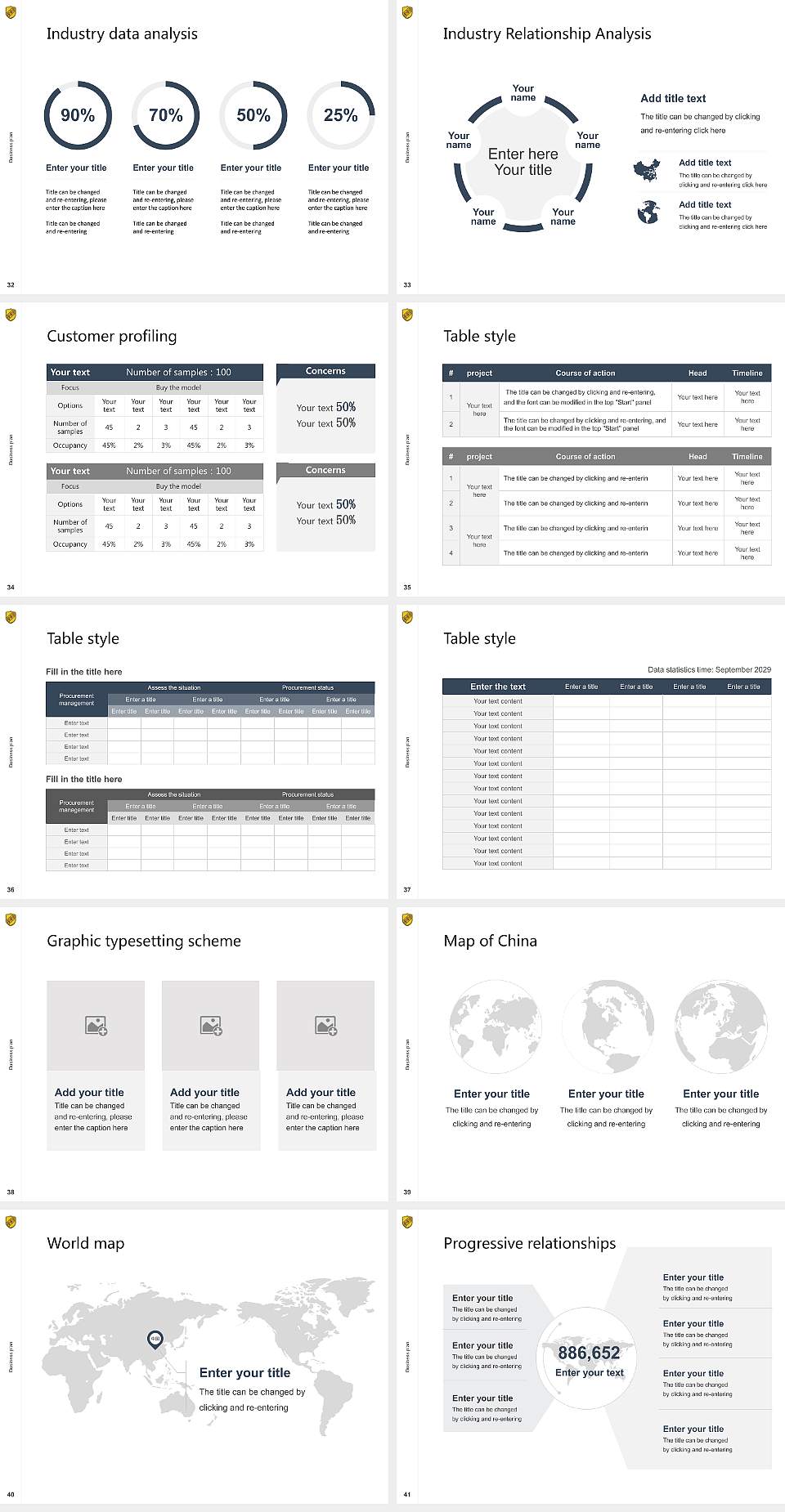 Southern States University Competition/Entrepreneurship Contest PPT Template4:3 ratio PPT effect preview image5