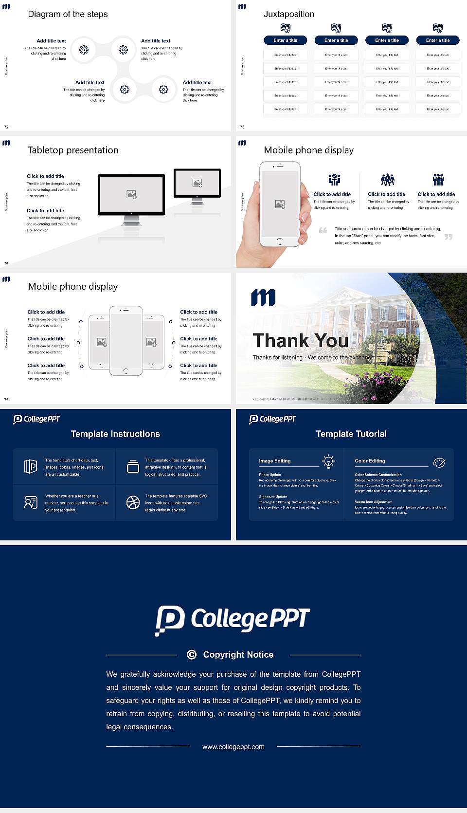 South Dakota School of Mines and Technology Competition/Entrepreneurship Contest PPT Template16:9 ratio PPT effect preview image9