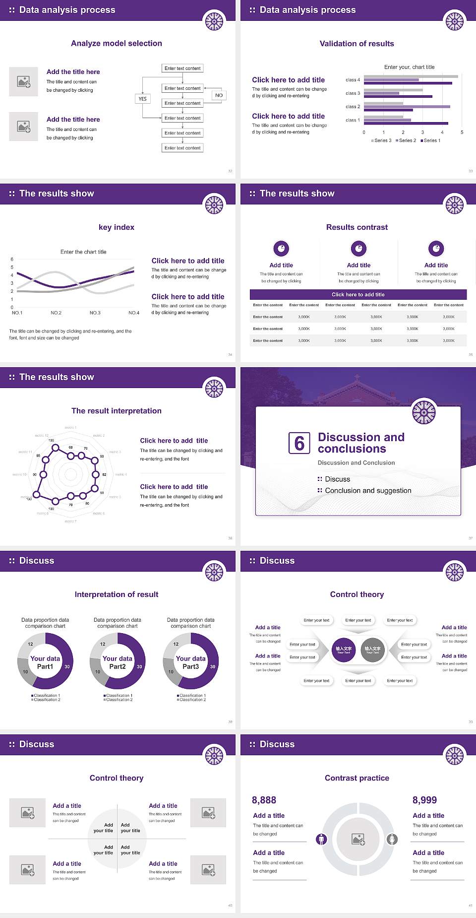 St Catherine University Graduation Thesis Defense PPT Template4:3 ratio PPT effect preview image5