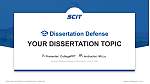 南加州理工学院论文答辩PPT模板
