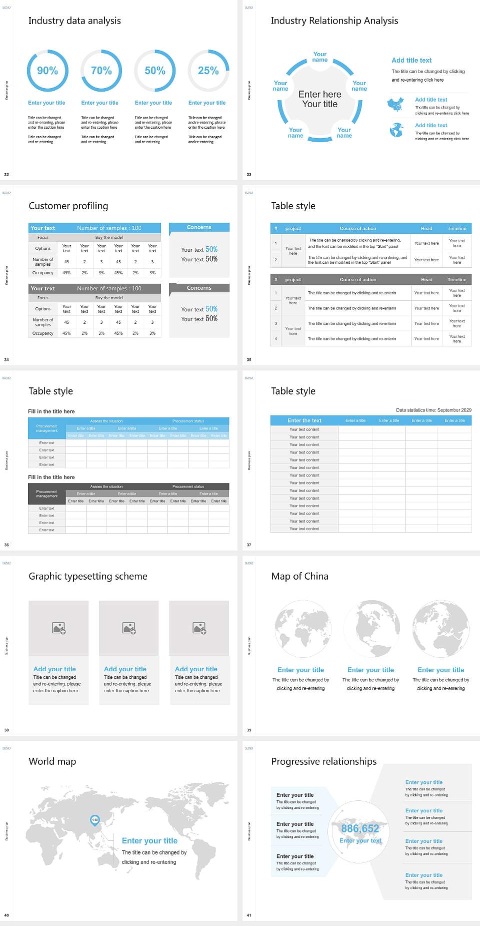 Southern University at New Orleans Competition/Entrepreneurship Contest PPT Template4:3 ratio PPT effect preview image5