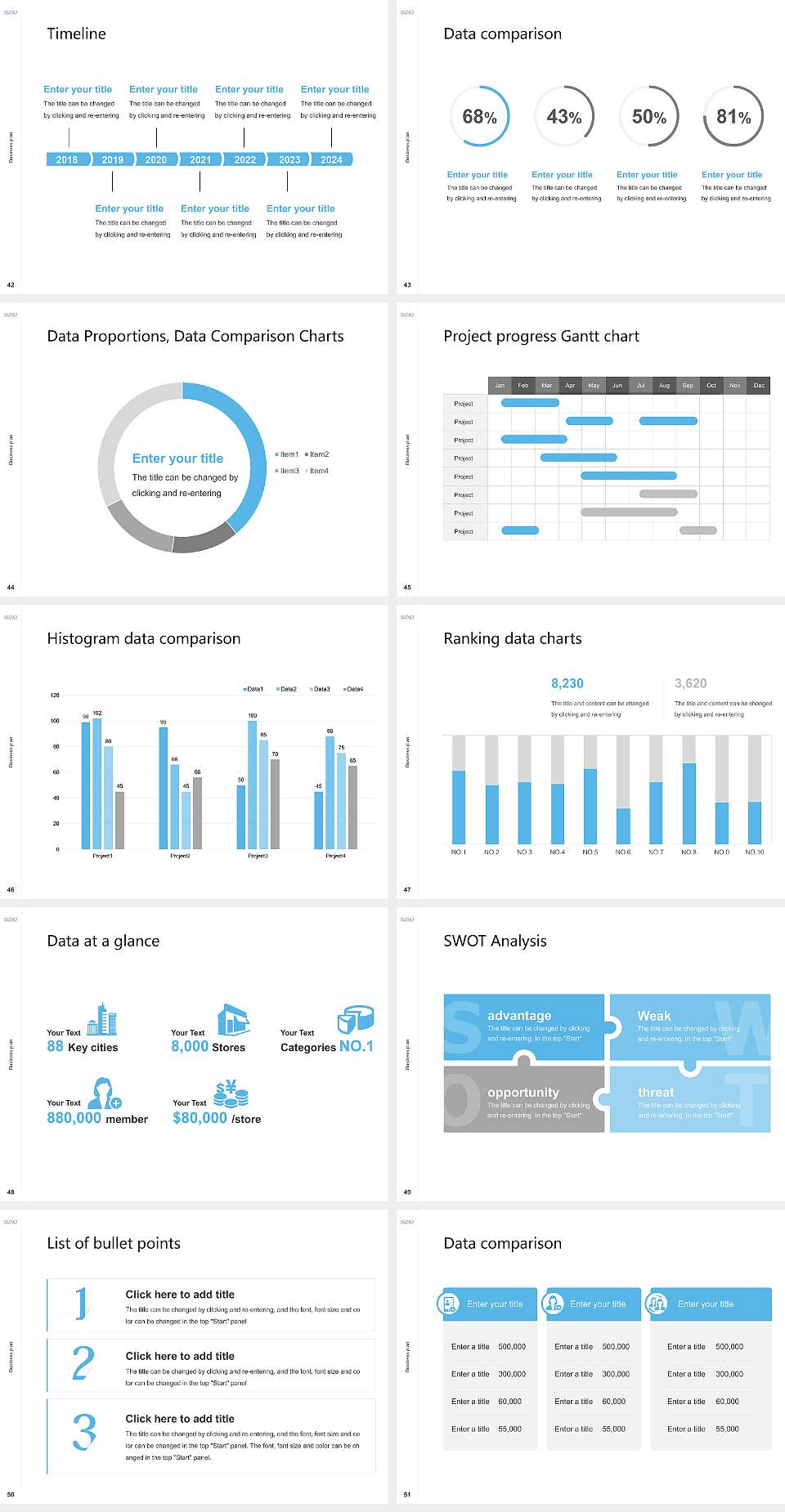 Southern University at New Orleans Competition/Entrepreneurship Contest PPT Template4:3 ratio PPT effect preview image6