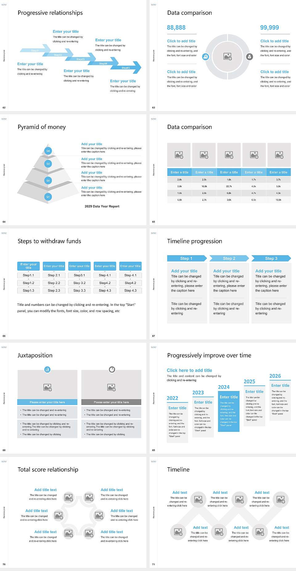 Southern University at New Orleans Competition/Entrepreneurship Contest PPT Template4:3 ratio PPT effect preview image8