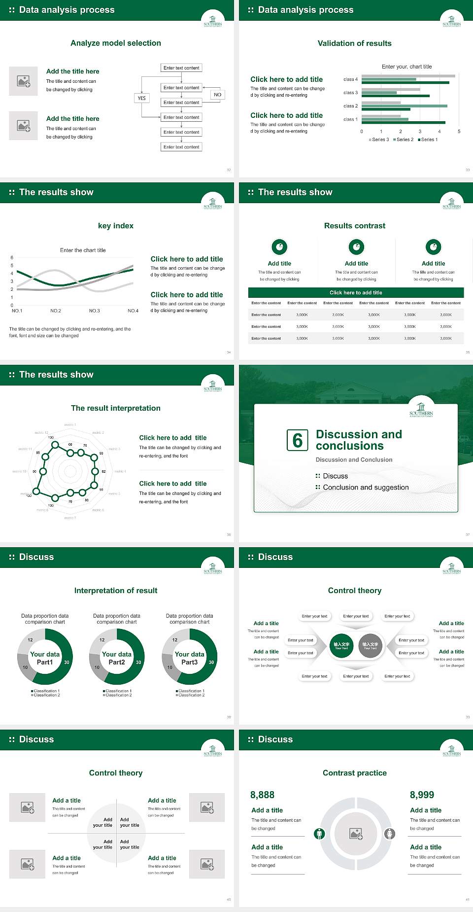 Southern Adventist University Graduation Thesis Defense PPT Template4:3 ratio PPT effect preview image5