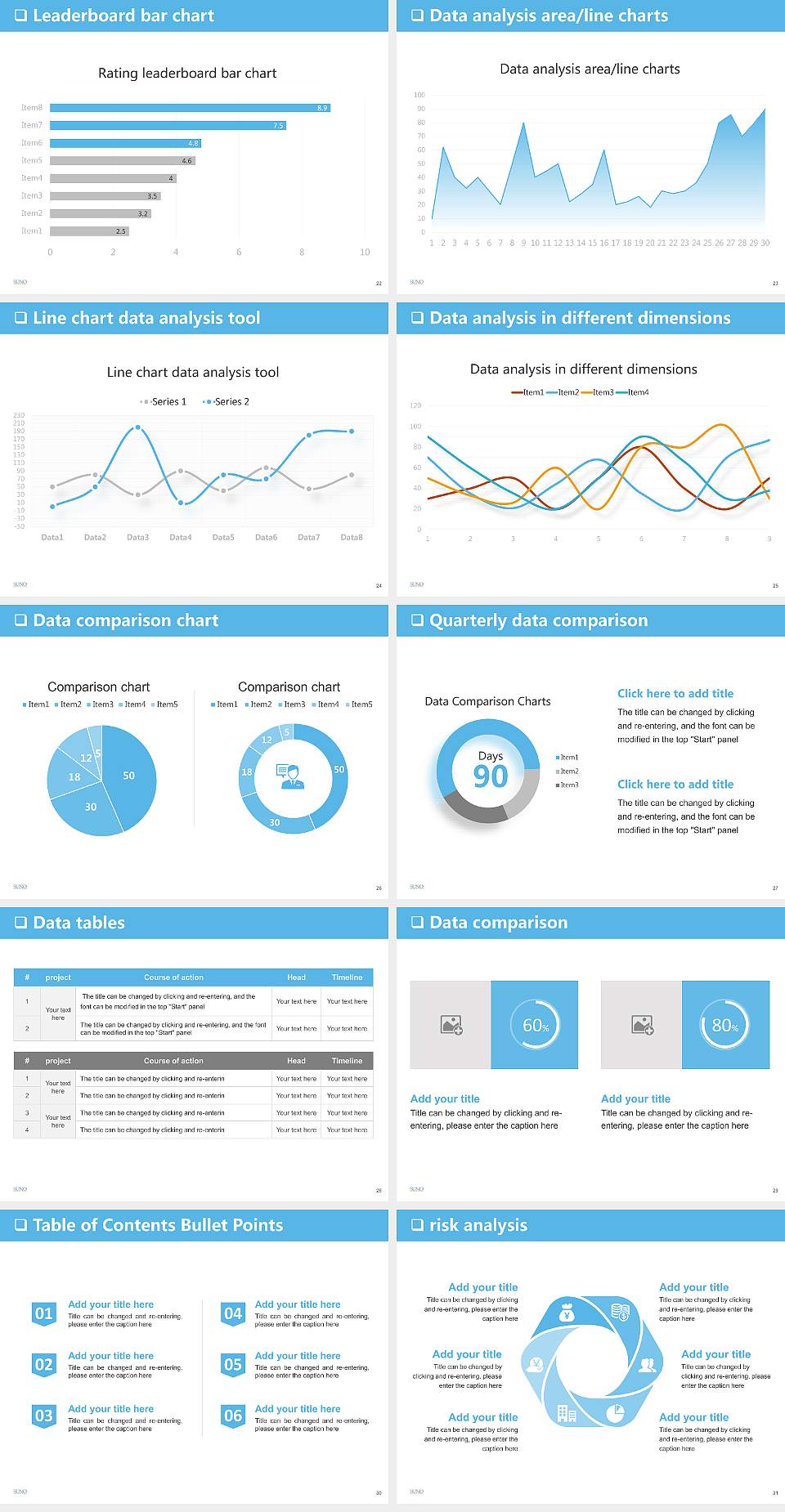 Southern University at New Orleans General Purpose PPT Template4:3 ratio PPT effect preview image4