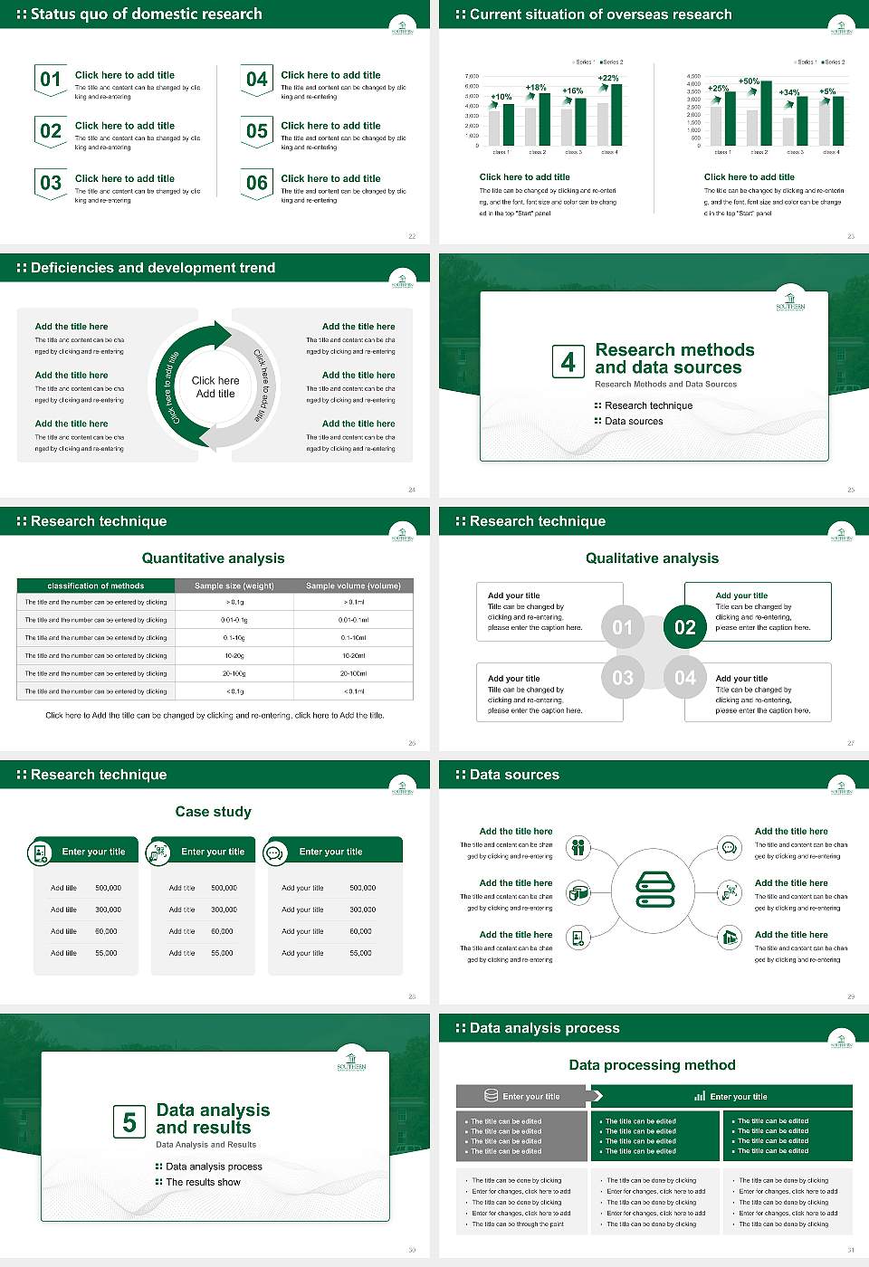 Southern Adventist University Graduation Thesis Defense PPT Template16:9 ratio PPT effect preview image4