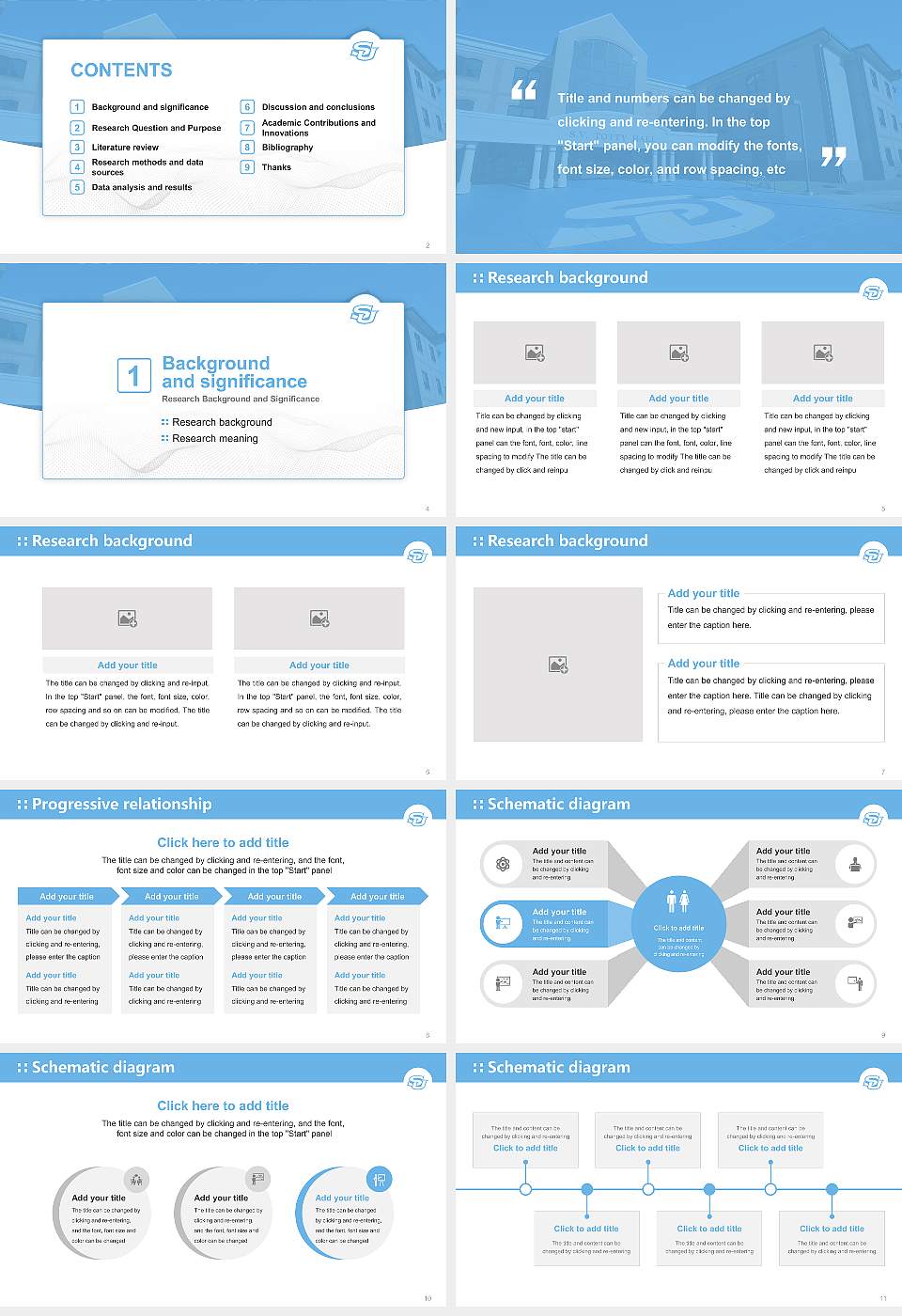 Southern University and a & M College Graduation Thesis Defense PPT Template16:9 ratio PPT effect preview image2