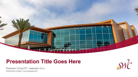 Southwestern College Course/Courseware Creation PPT Template
