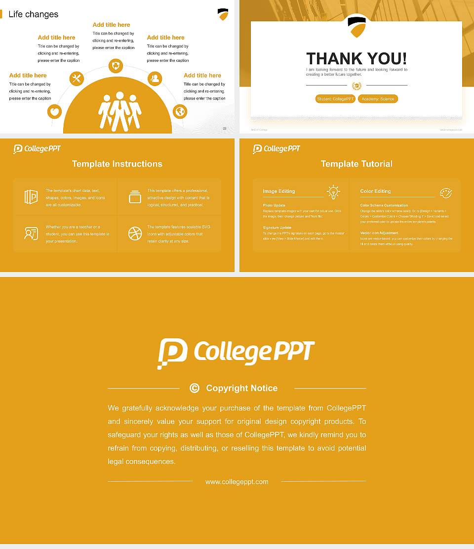 St Olaf College National Scholarship Defense PPT Template16:9 ratio PPT effect preview image4