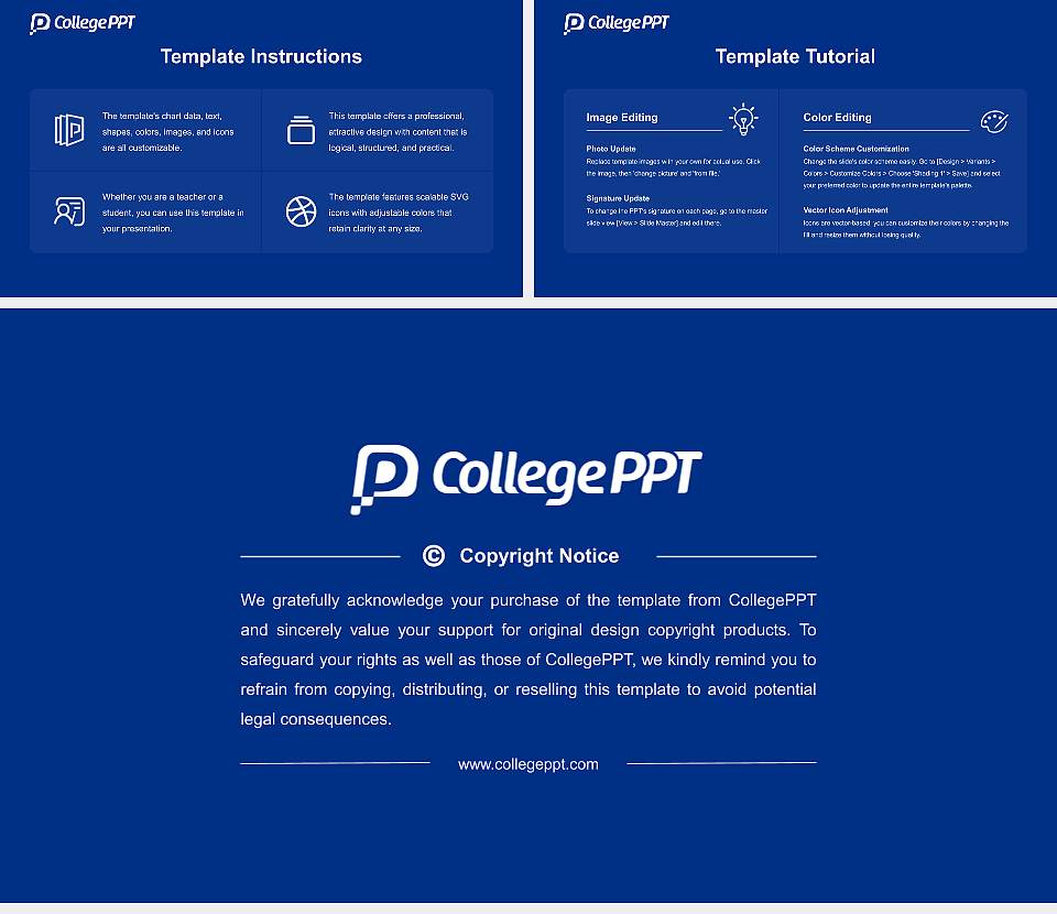 South University-Virginia Beach Course/Courseware Creation PPT Template16:9 ratio PPT effect preview image5