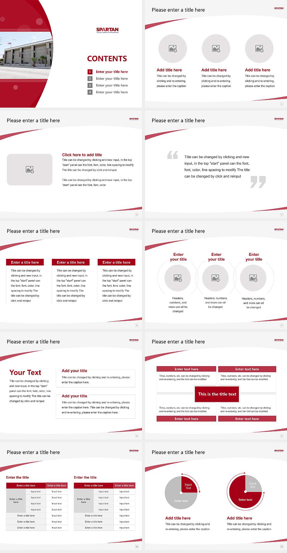 Spartan College of Aeronautics and Technology Course/Courseware Creation PPT Template4:3 ratio PPT effect preview image2