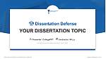 Southern Connecticut State University Graduation Thesis Defense PPT Template