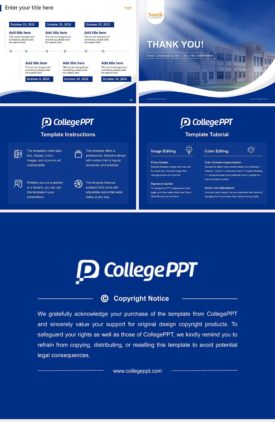 South University-Austin Lecture Sharing and Networking Event PPT Template4:3 ratio PPT effect preview image4