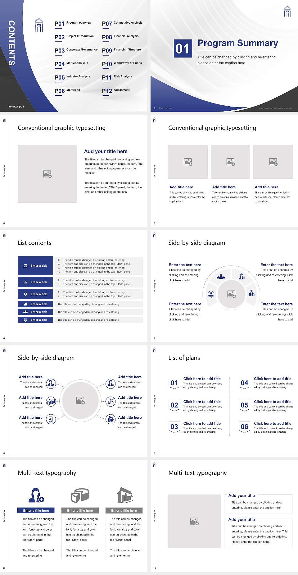 Spelman College Competition/Entrepreneurship Contest PPT Template4:3 ratio PPT effect preview image2