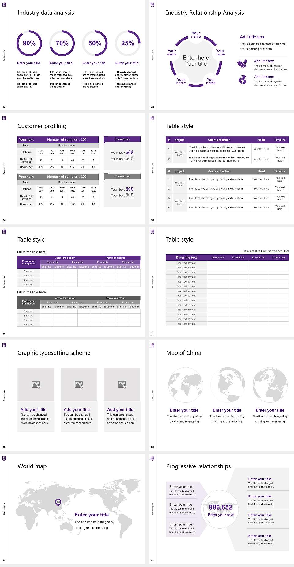 Southwest Baptist University Competition/Entrepreneurship Contest PPT Template4:3 ratio PPT effect preview image5