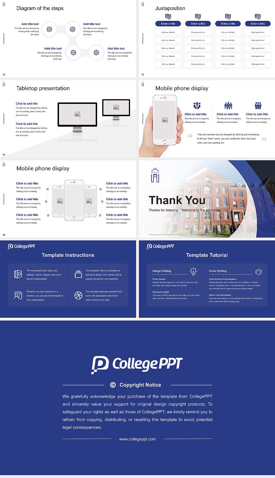 Spelman College Competition/Entrepreneurship Contest PPT Template16:9 ratio PPT effect preview image9