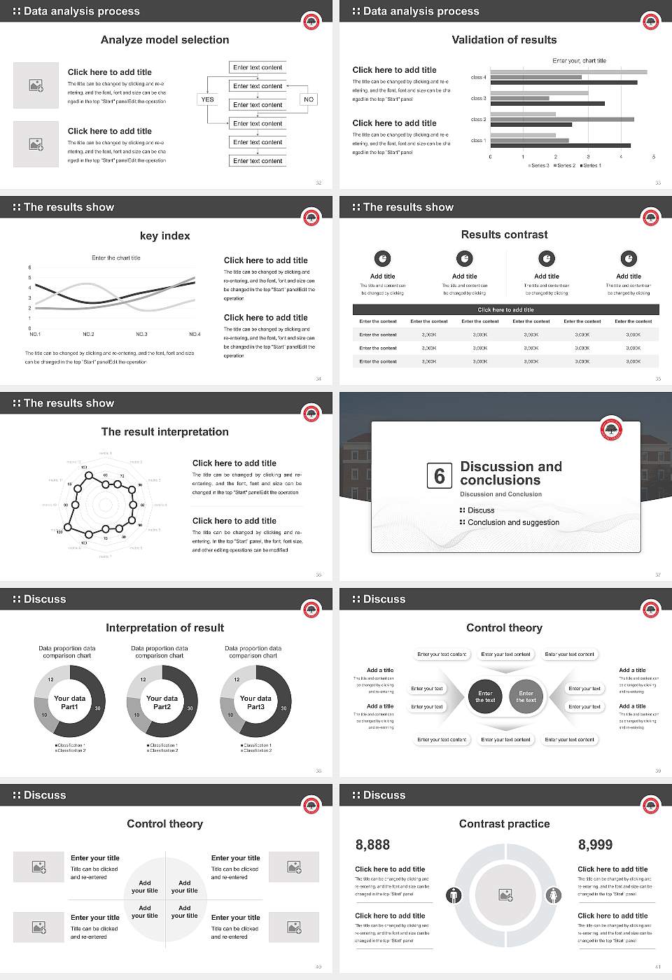 South College Graduation Thesis Defense PPT Template16:9 ratio PPT effect preview image5