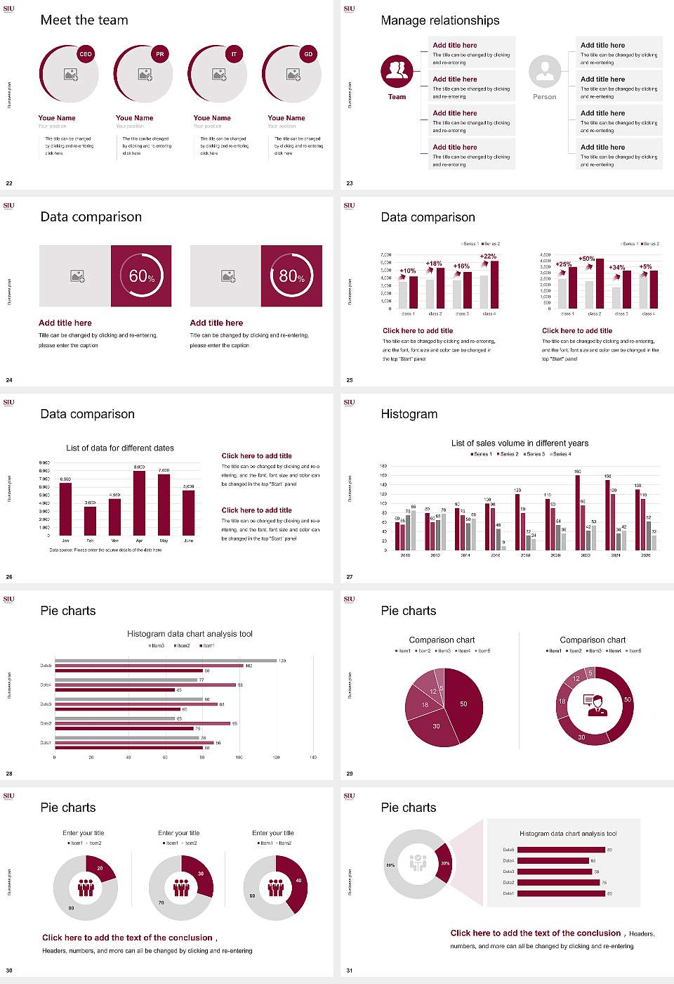 Southern Illinois University-Carbondale Competition/Entrepreneurship Contest PPT Template16:9 ratio PPT effect preview image4