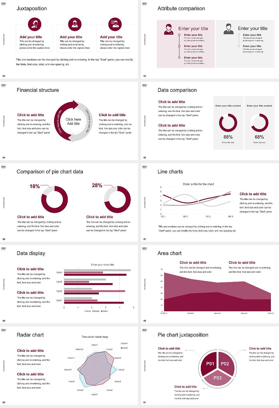 Southern Illinois University-Carbondale Competition/Entrepreneurship Contest PPT Template16:9 ratio PPT effect preview image7