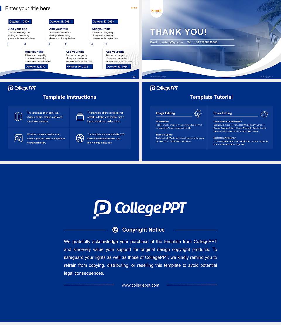 South University-Tampa Lecture Sharing and Networking Event PPT Template16:9 ratio PPT effect preview image4