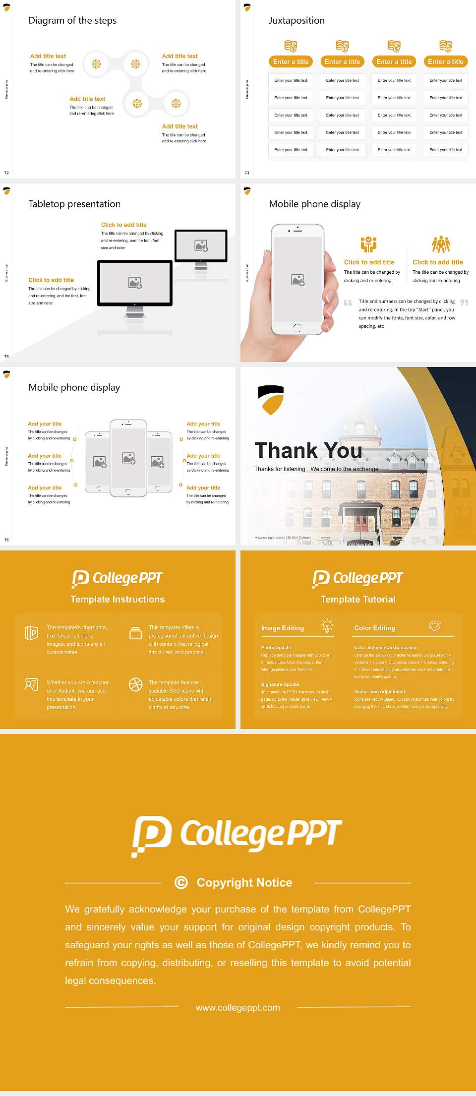 St Olaf College Competition/Entrepreneurship Contest PPT Template4:3 ratio PPT effect preview image9