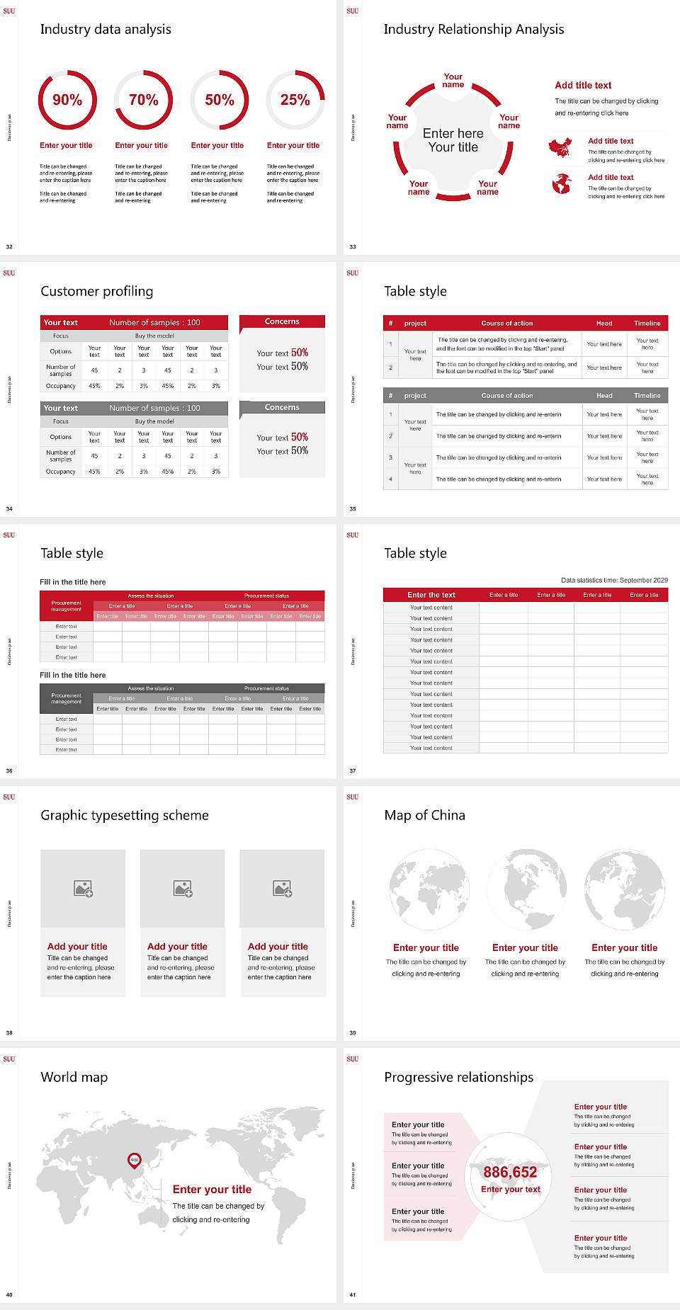 Southern Utah University Competition/Entrepreneurship Contest PPT Template4:3 ratio PPT effect preview image5