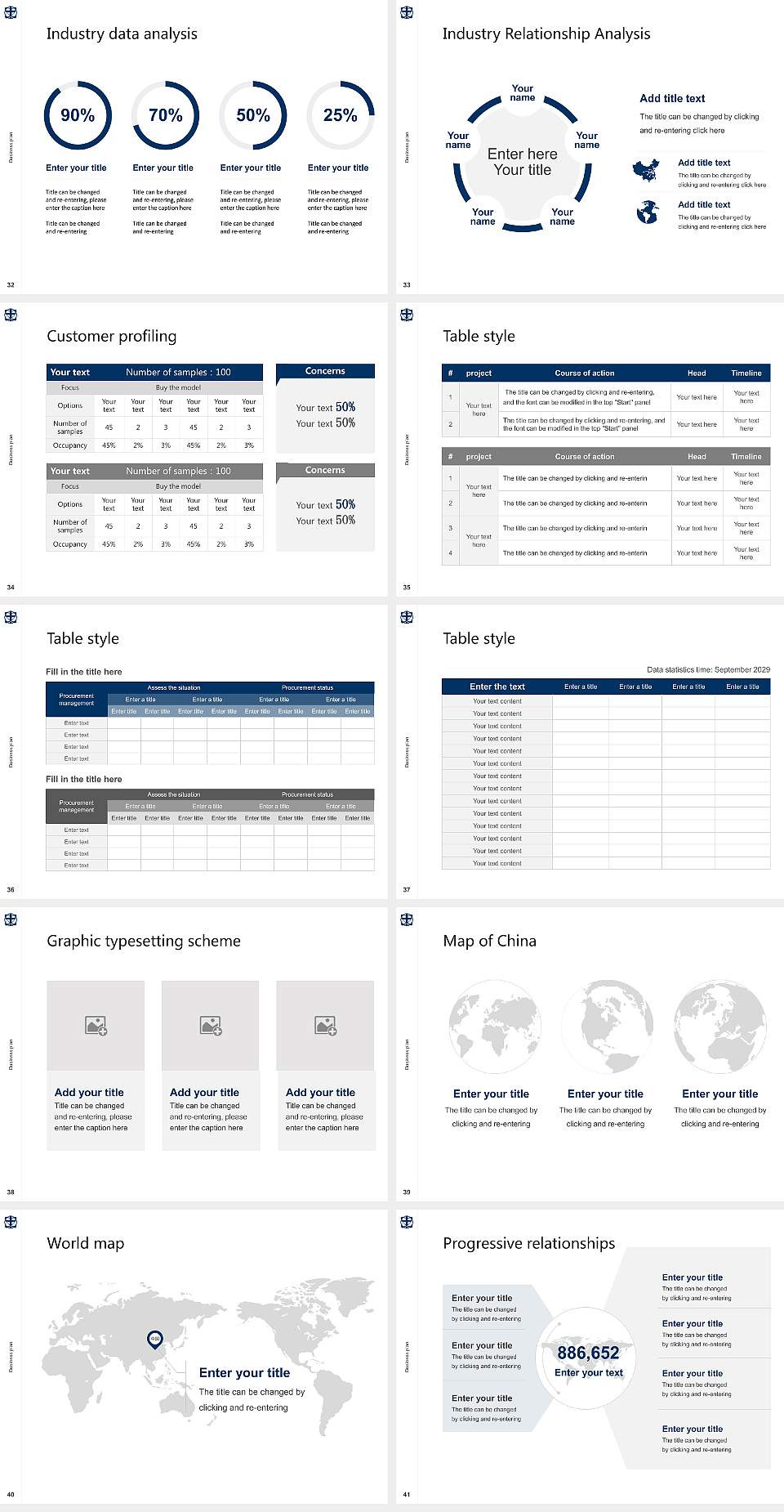 Spring Arbor University Competition/Entrepreneurship Contest PPT Template4:3 ratio PPT effect preview image5