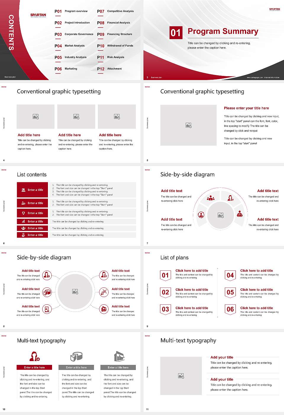 Spartan College of Aeronautics and Technology Competition/Entrepreneurship Contest PPT Template16:9 ratio PPT effect preview image2