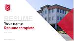 Simpson University Resume Templat PPT