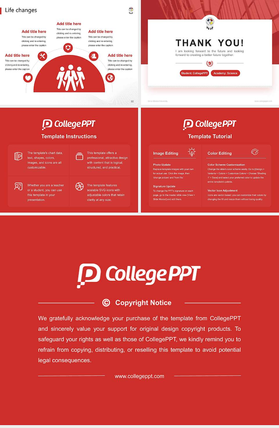 Sinte Gleska University National Scholarship Defense PPT Template4:3 ratio PPT effect preview image4