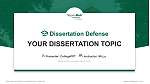 Slippery Rock University학위 논문 방어PPT 템플릿
