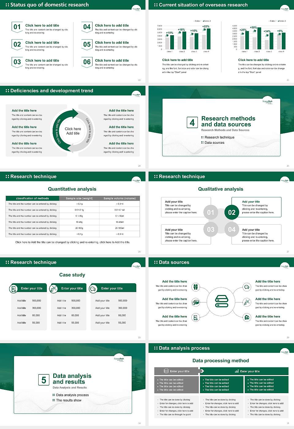 Slippery Rock University of Pennsylvania Graduation Thesis Defense PPT Template16:9 ratio PPT effect preview image4