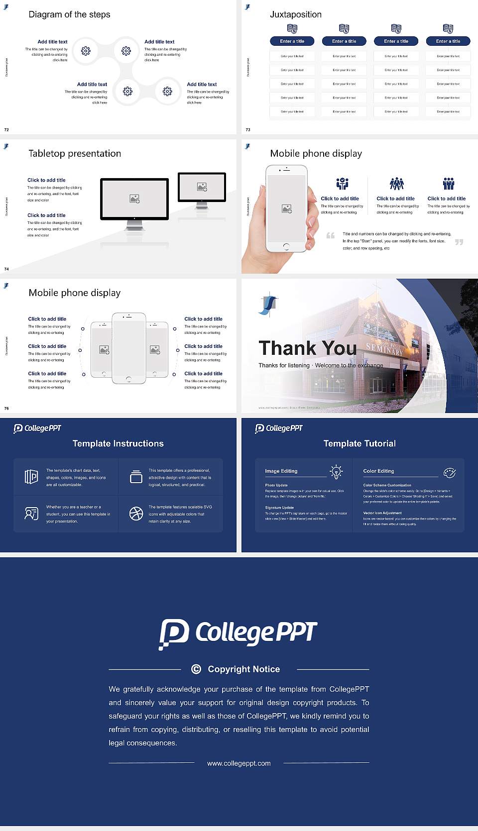 Sioux Falls Seminary Competition/Entrepreneurship Contest PPT Template16:9 ratio PPT effect preview image9