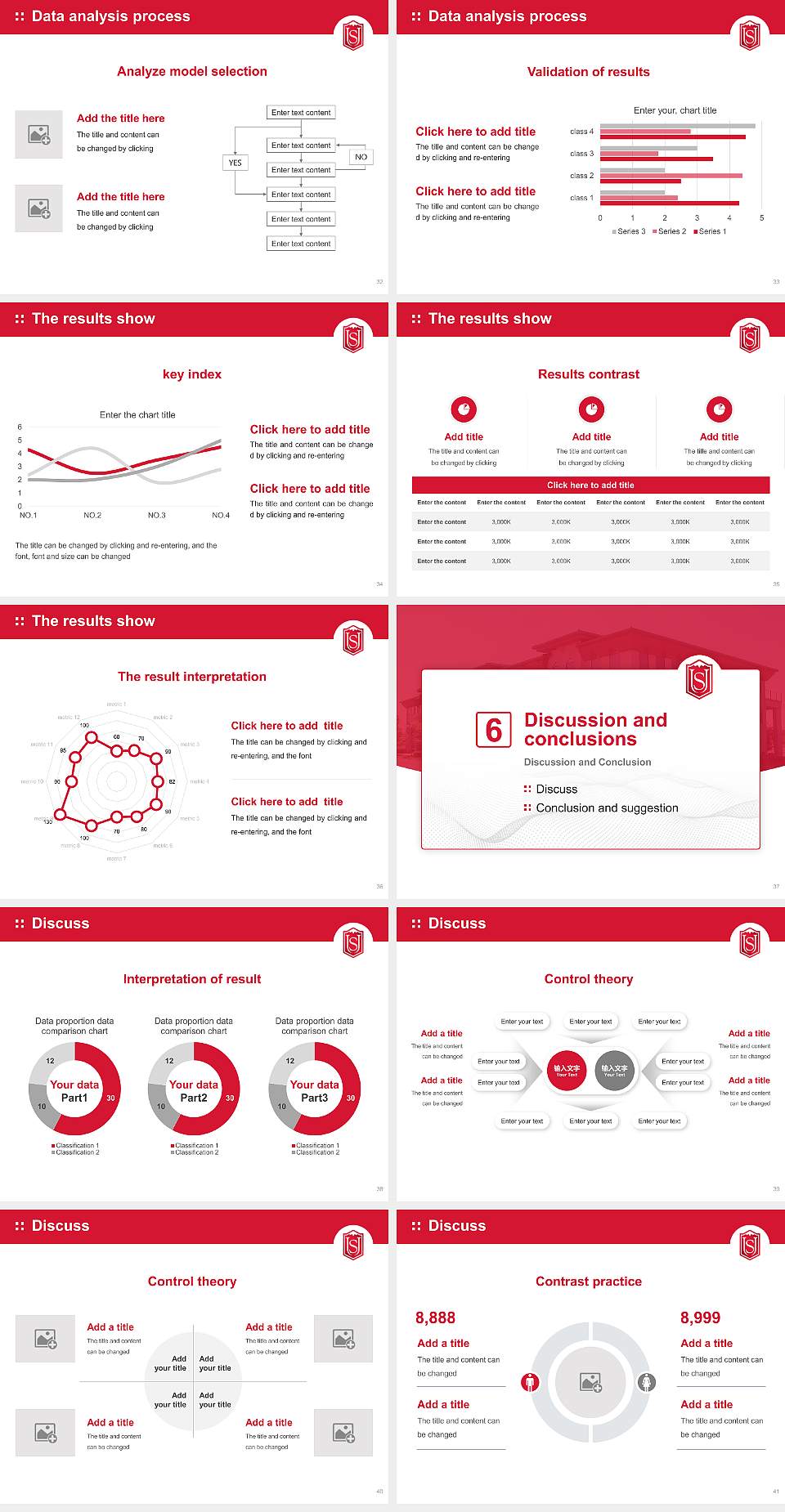 Simpson University Graduation Thesis Defense PPT Template4:3 ratio PPT effect preview image5