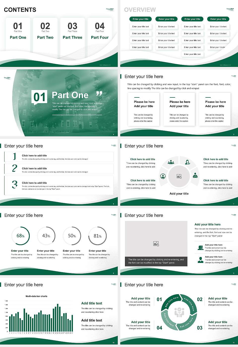 Slippery Rock University Lecture Sharing and Networking Event PPT Template16:9 ratio PPT effect preview image2