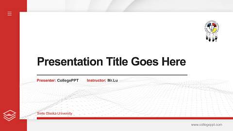 Sinte Gleska University Thesis Proposal/Graduation Defense PPT Template
