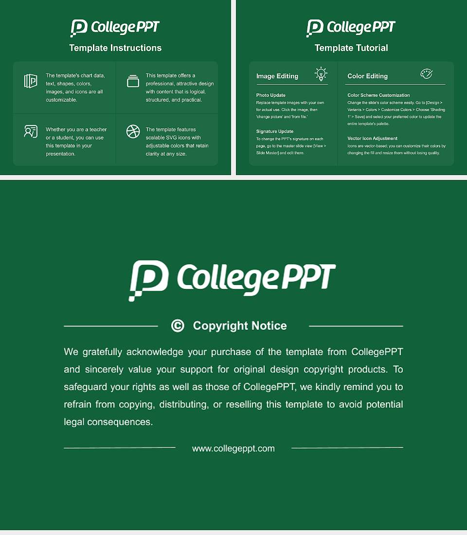 Sit Graduate Institute Course/Courseware Creation PPT Template4:3 ratio PPT effect preview image5