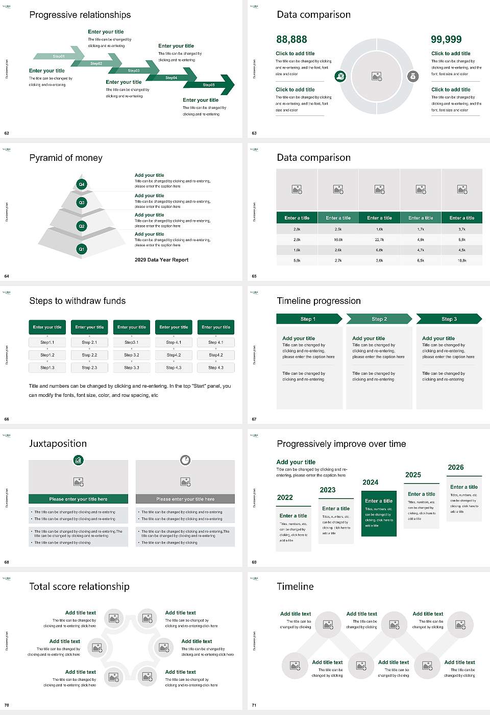 Slippery Rock University Competition/Entrepreneurship Contest PPT Template16:9 ratio PPT effect preview image8