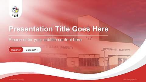 Sinte Gleska University Lecture Sharing and Networking Event PPT Template