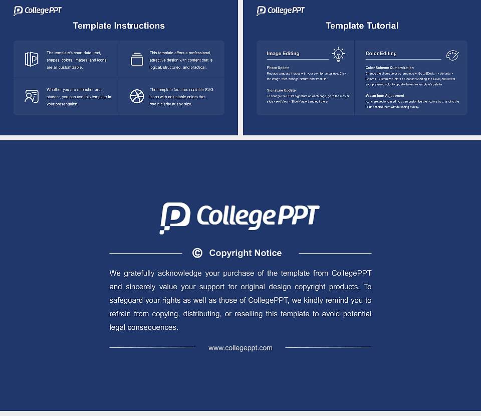 Sioux Falls Seminary Course/Courseware Creation PPT Template16:9 ratio PPT effect preview image5