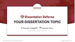 Simmons College of Kentucky Graduation Thesis Defense PPT Template