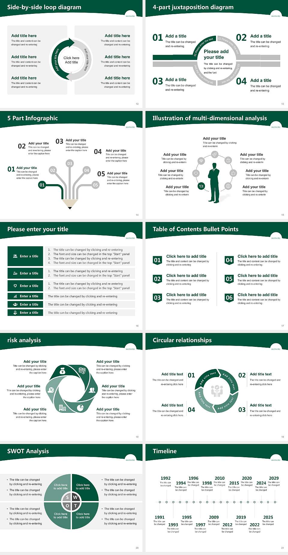 Skidmore College Academic Presentation/Research Findings Report PPT Template4:3 ratio PPT effect preview image3