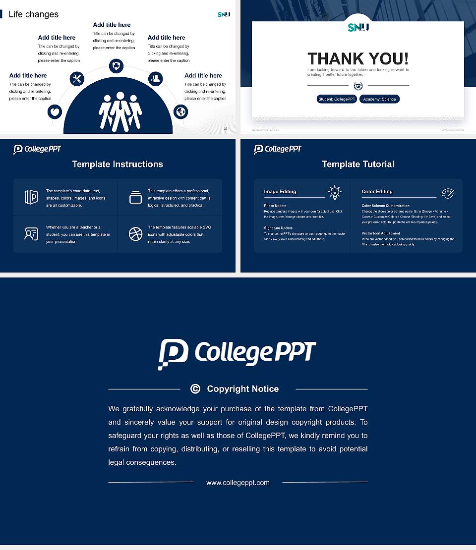 Sierra Nevada University National Scholarship Defense PPT Template16:9 ratio PPT effect preview image4