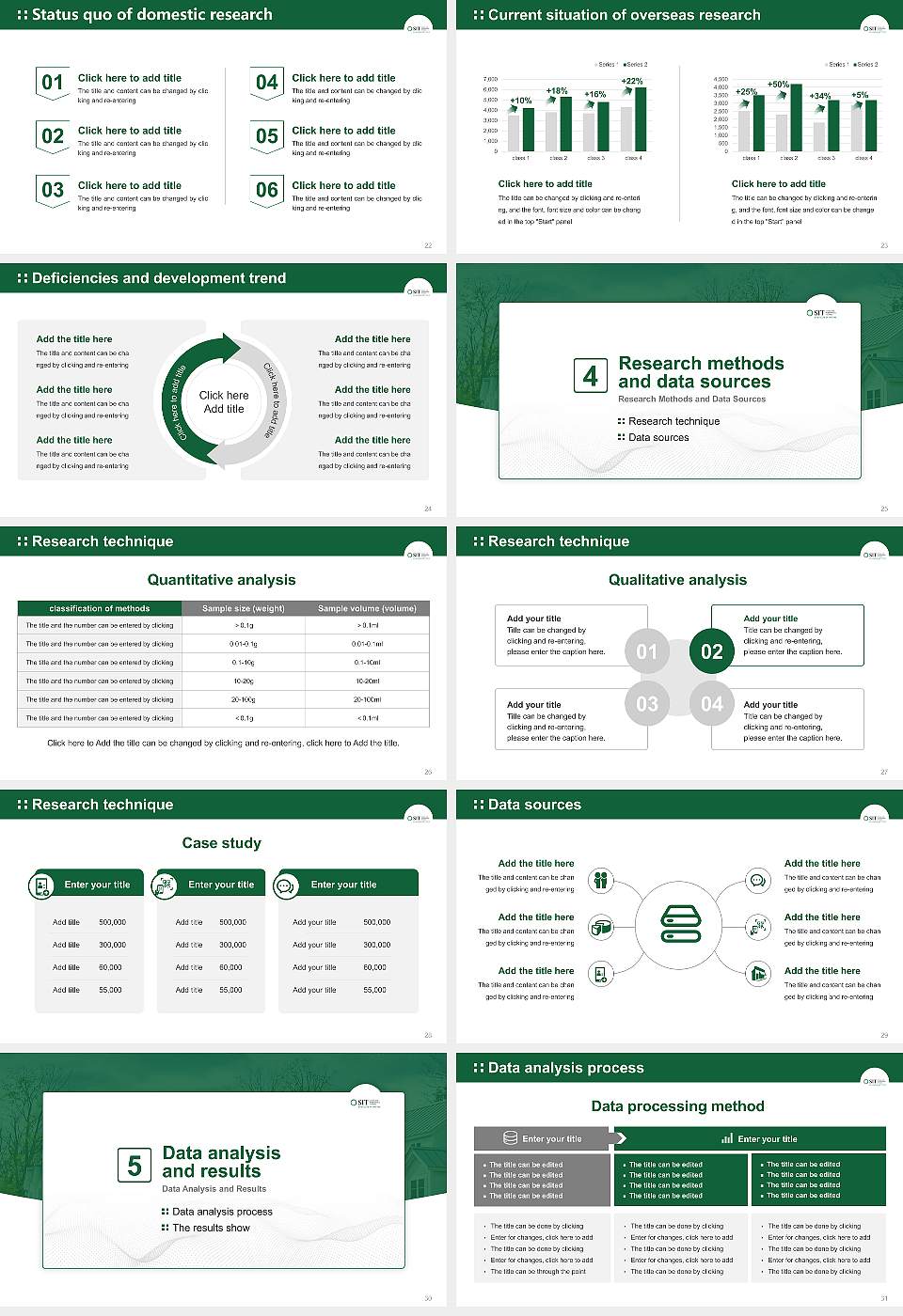 School for International Training Graduation Thesis Defense PPT Template16:9 ratio PPT effect preview image4