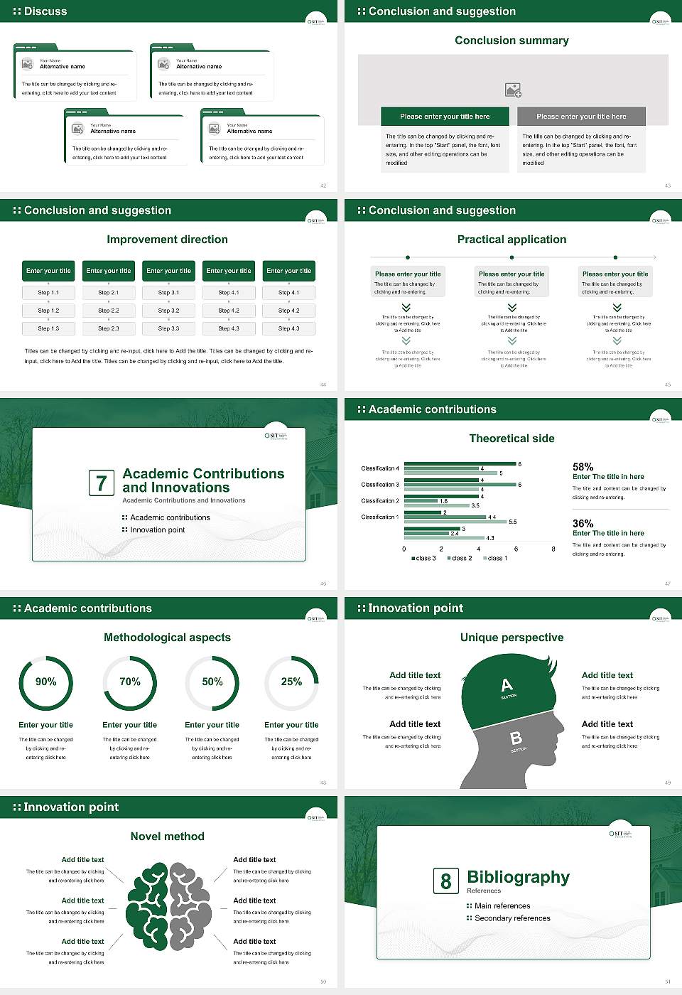 School for International Training Graduation Thesis Defense PPT Template16:9 ratio PPT effect preview image6