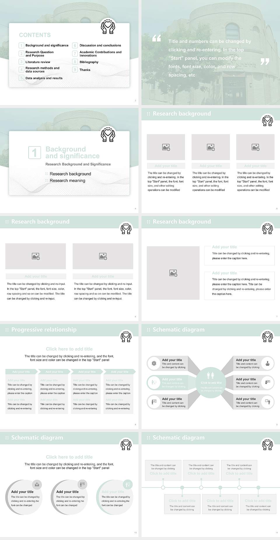 Talmudical Seminary of Bobov Graduation Thesis Defense PPT Template4:3 ratio PPT effect preview image2