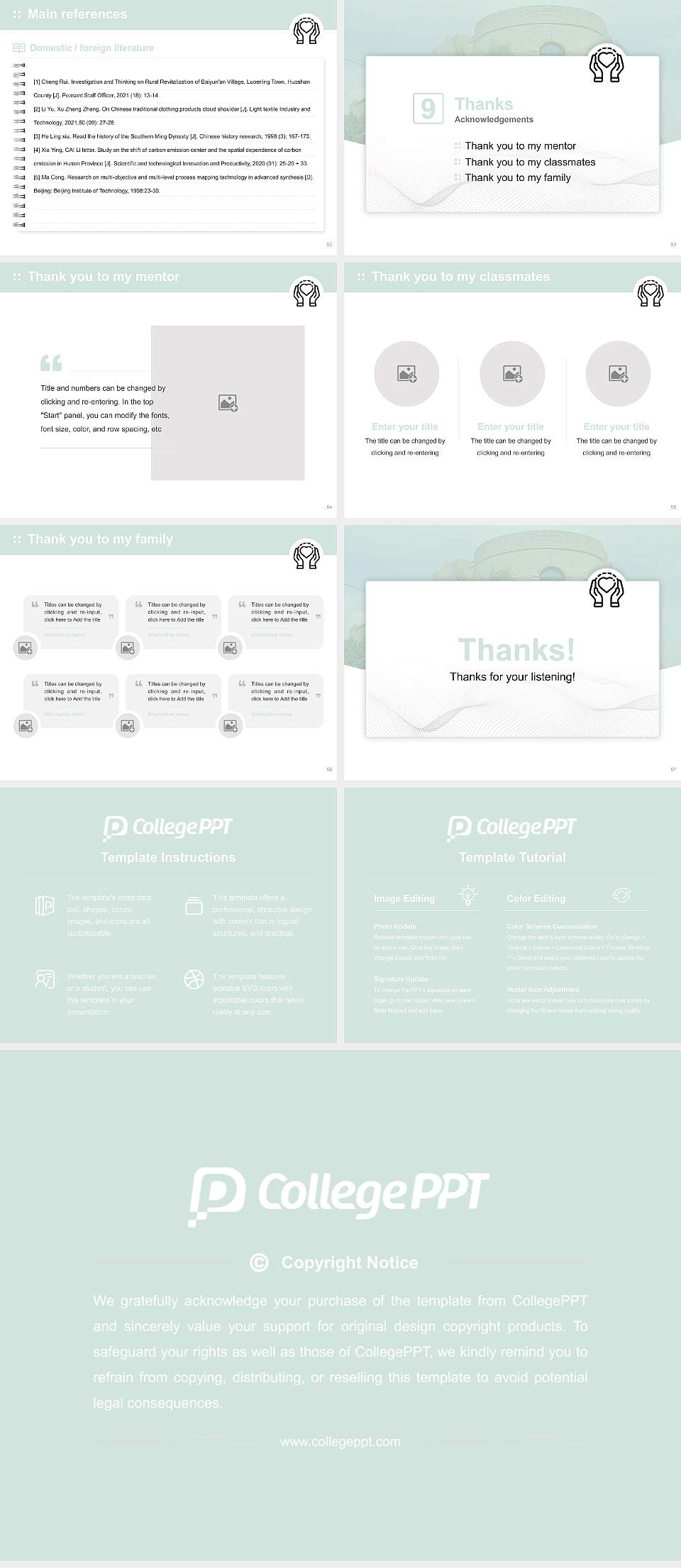 Talmudical Seminary of Bobov Graduation Thesis Defense PPT Template4:3 ratio PPT effect preview image7