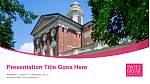 Sweet Briar College Unterricht Powerpoint Vorlage